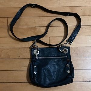 Hammitt leather black and red crossbody bag